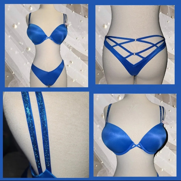 🆕Victoria’s Secret Very Sexy Bombshell & Cheeky Matching Set - 32D/Small - Picture 1 of 9